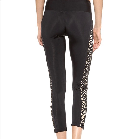 NWOT BLue Life Laser Cut Leggings - Picture 8 of 8